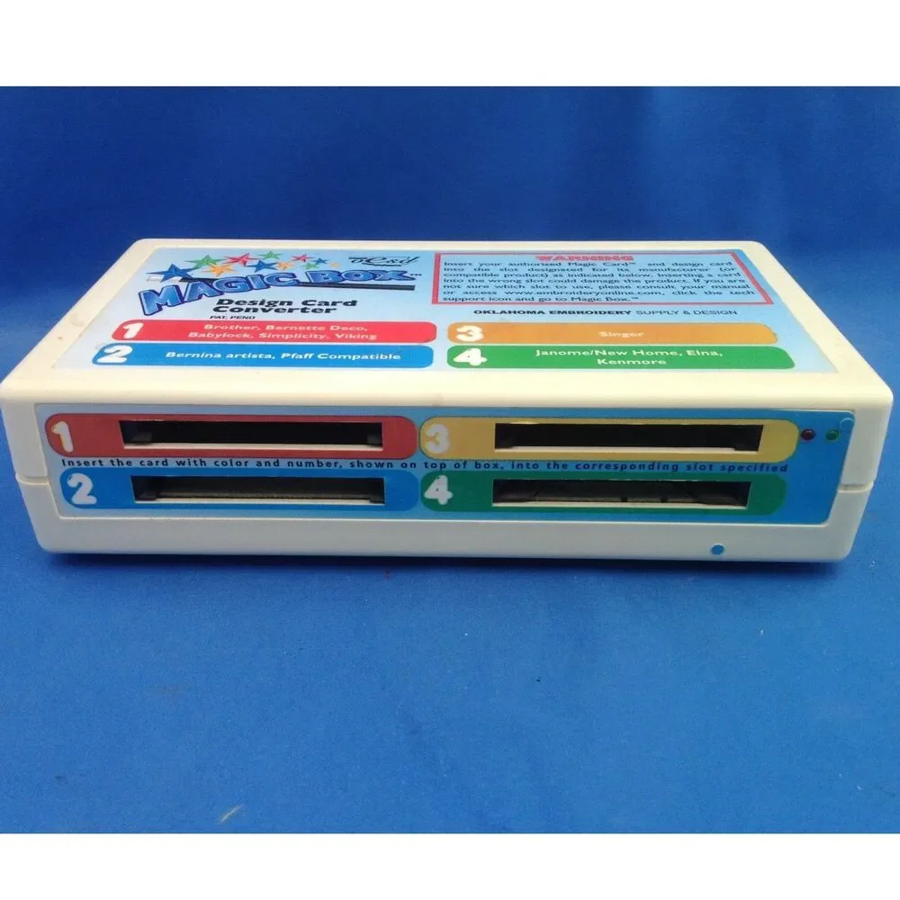 OESD Magic Box Design Card Converter By Oklahoma Embroidery - No Cables or Discs